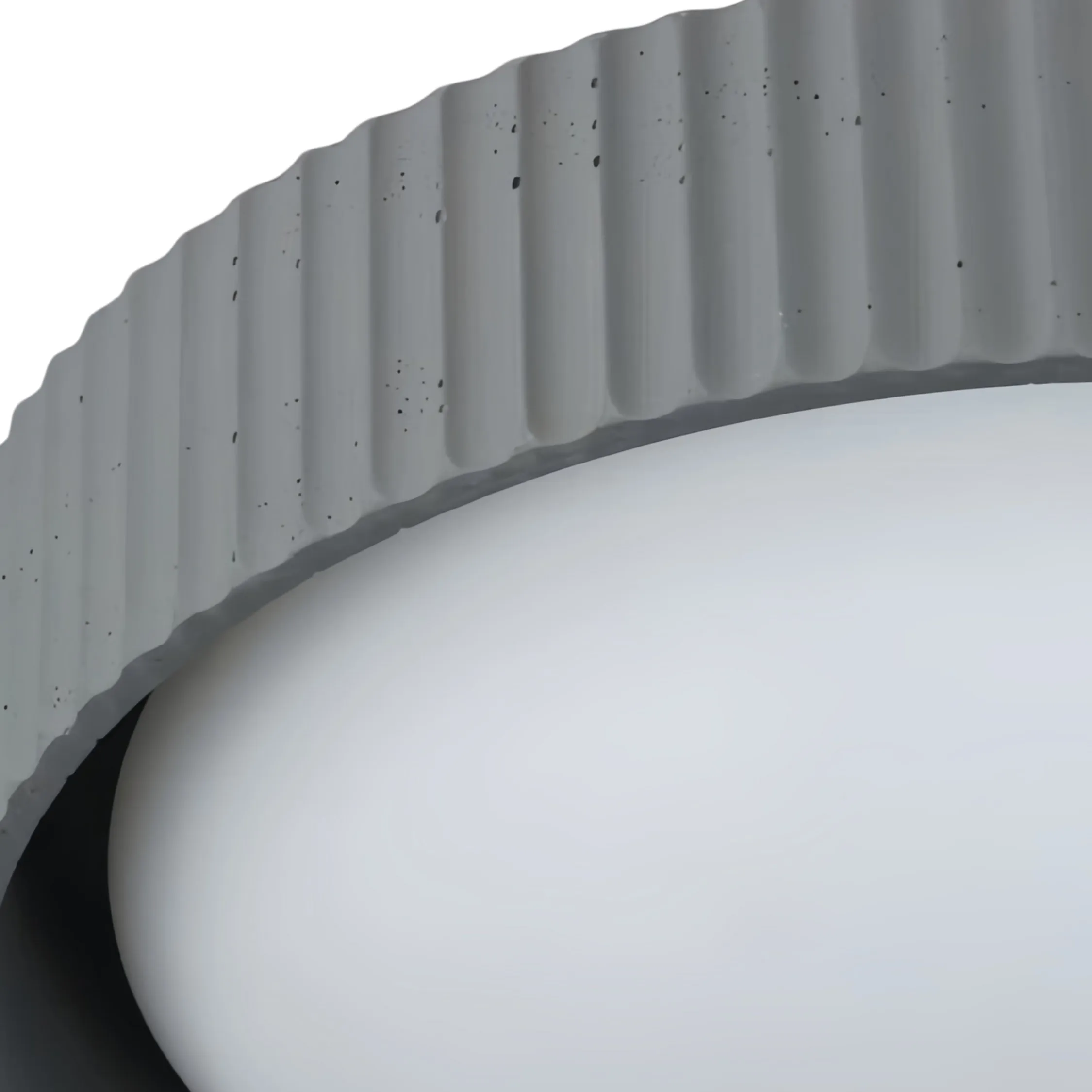 Acrion Round Acrylic LED Ceiling Light - Minimal Flush Mount Living T1179