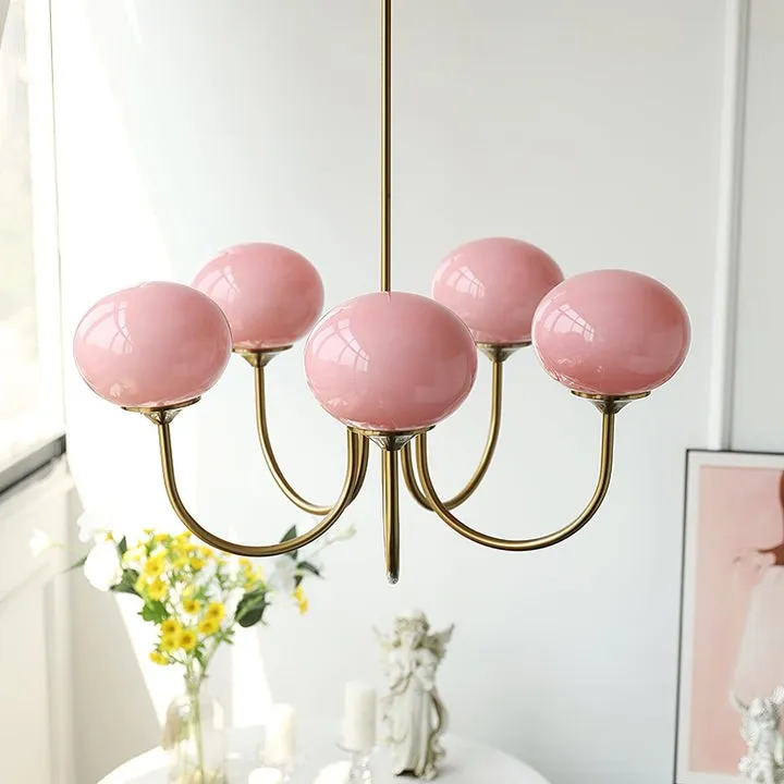 Bauhaus Glass Ball Marshmallow Chandelier S200