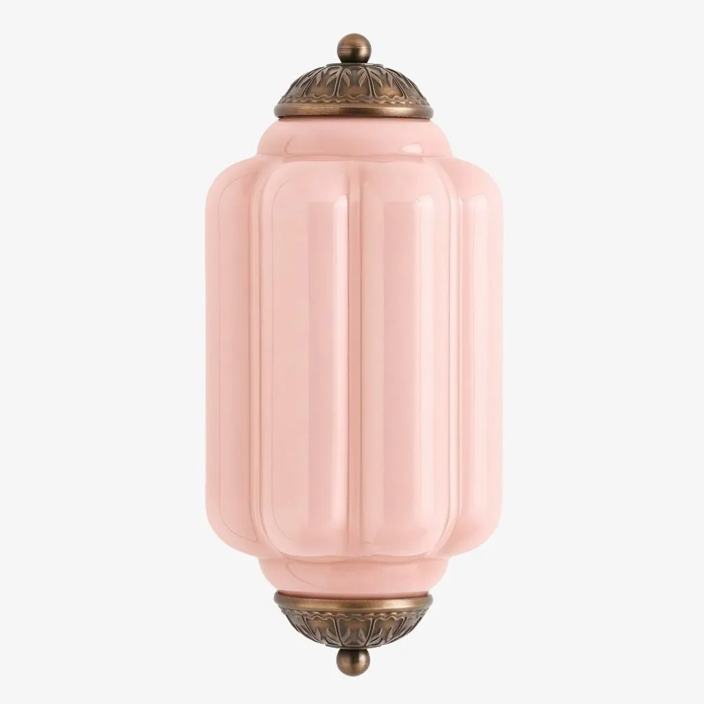 Eloise Elegant Glass Wall Sconce - Vintage Lighting for Bedroom T290