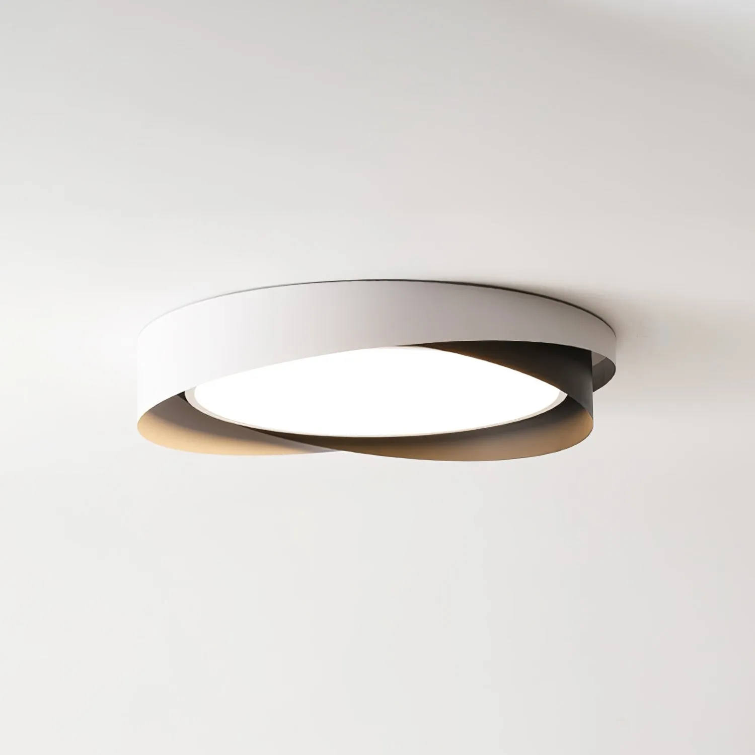 Nordic Style Modern Minimalist Wave Pattern Ceiling Lamp M424