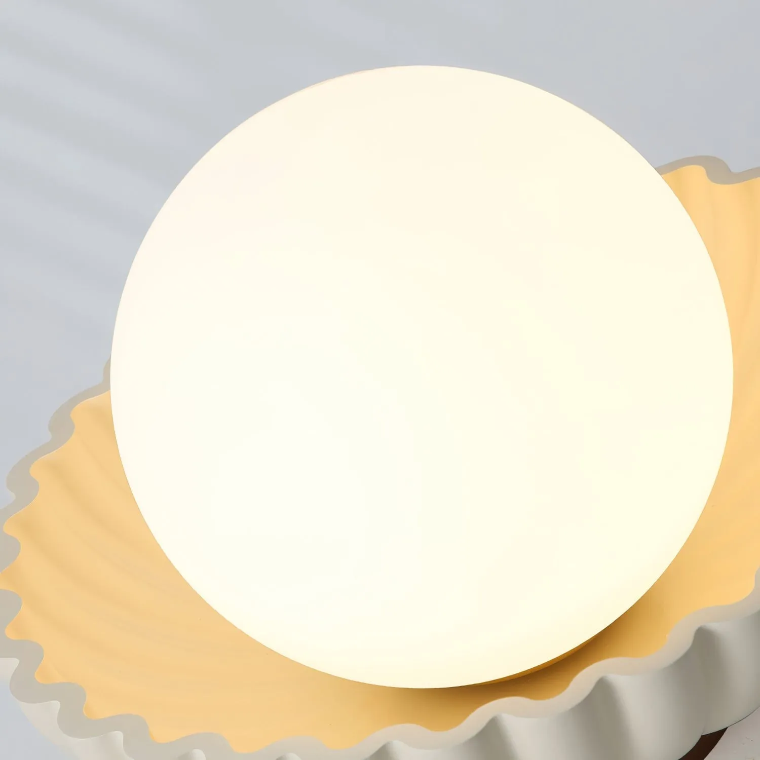 Alien Cream Glass Ceiling Light - Modern Nordic Ceiling Fixture M77