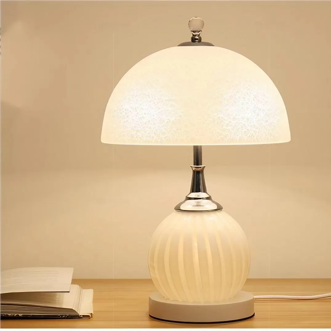 Mushroom Bedside Table Lamp for Bedroom