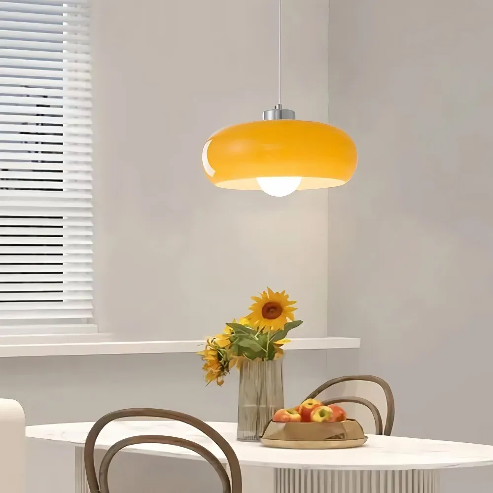 Nordic Bauhaus Glass Pendant Lamp S47