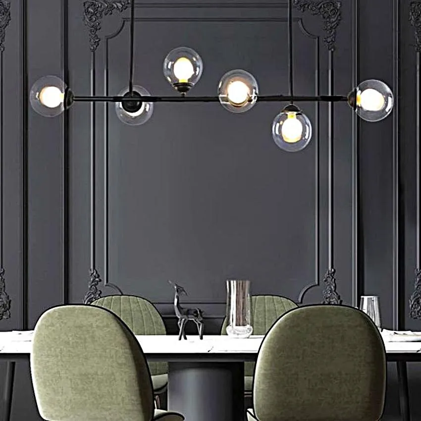 DOUBLE Ball Chandelier