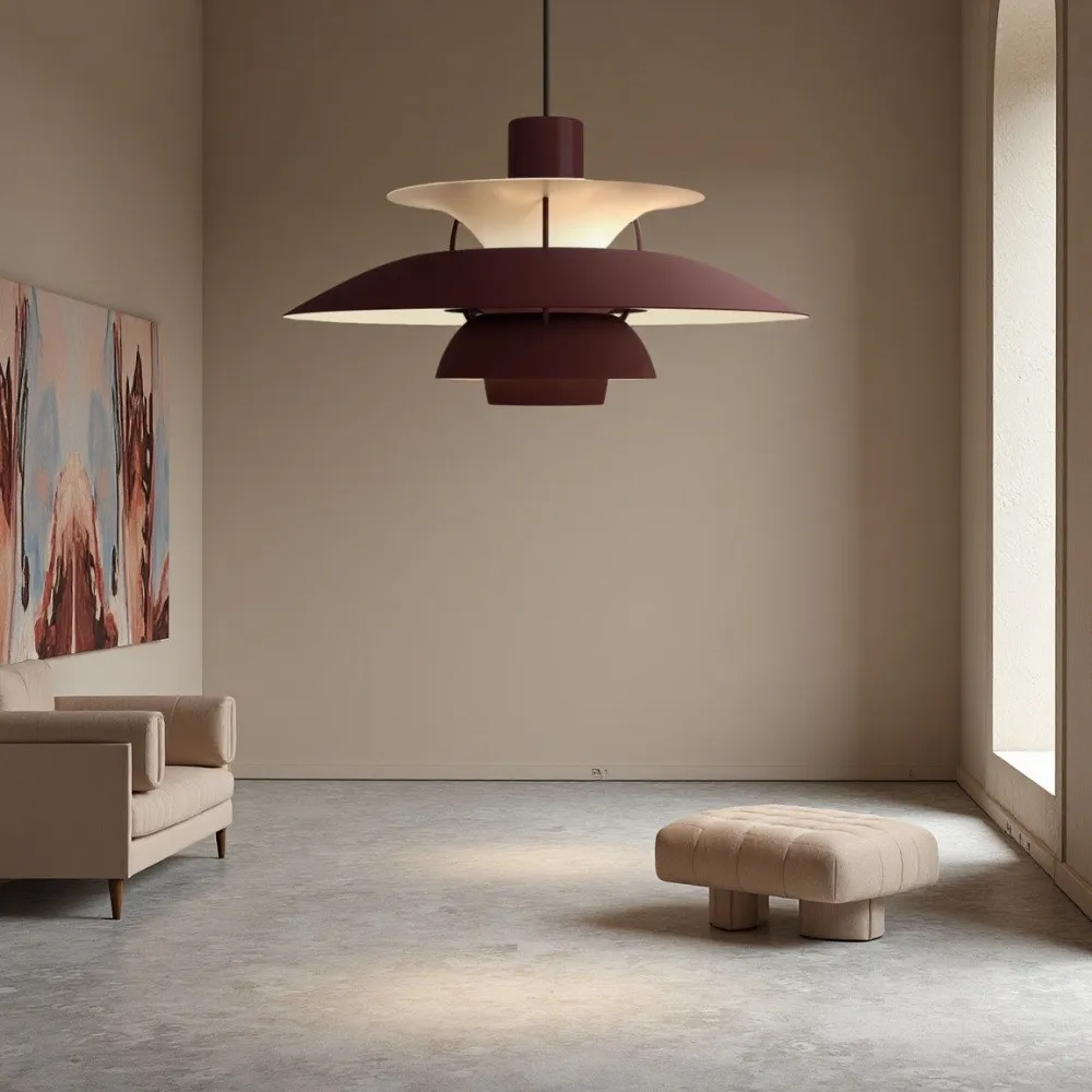 Danish Multi-layer Metal Pendant Light S107
