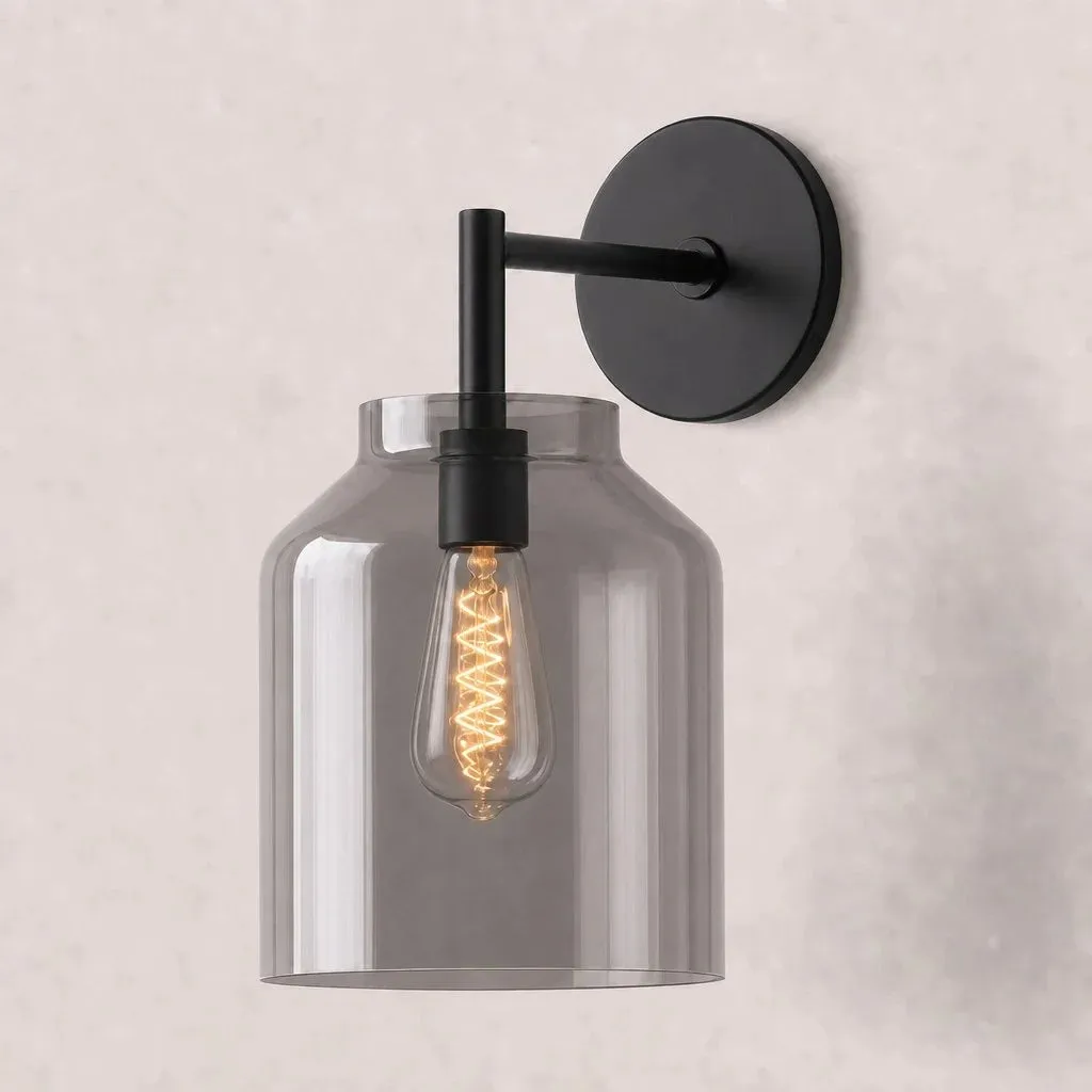 Hanton Minimalist Cylindrical Wall Sconce - Modern Lighting for Vanity T173