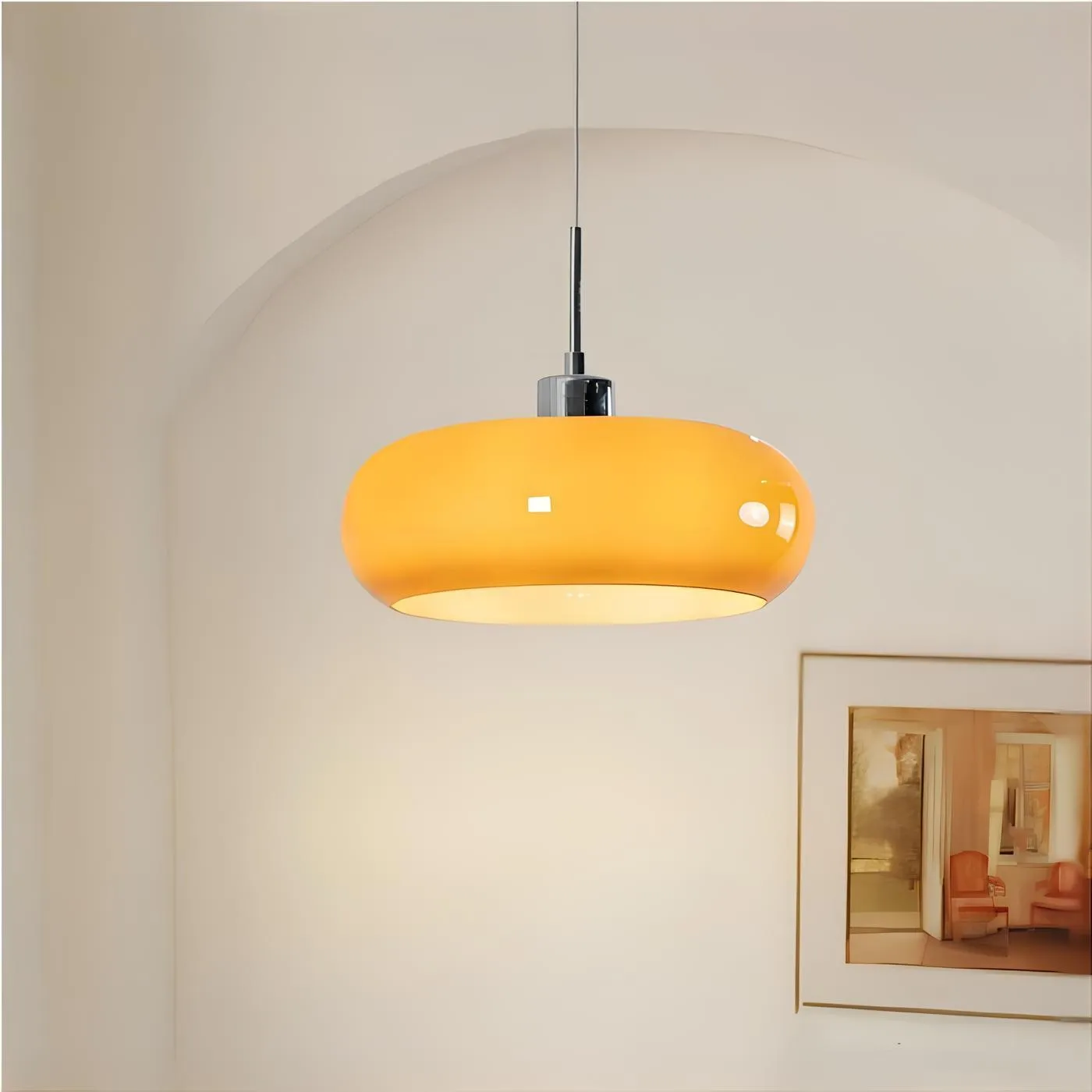 Nordic Bauhaus Glass Pendant Lamp S47