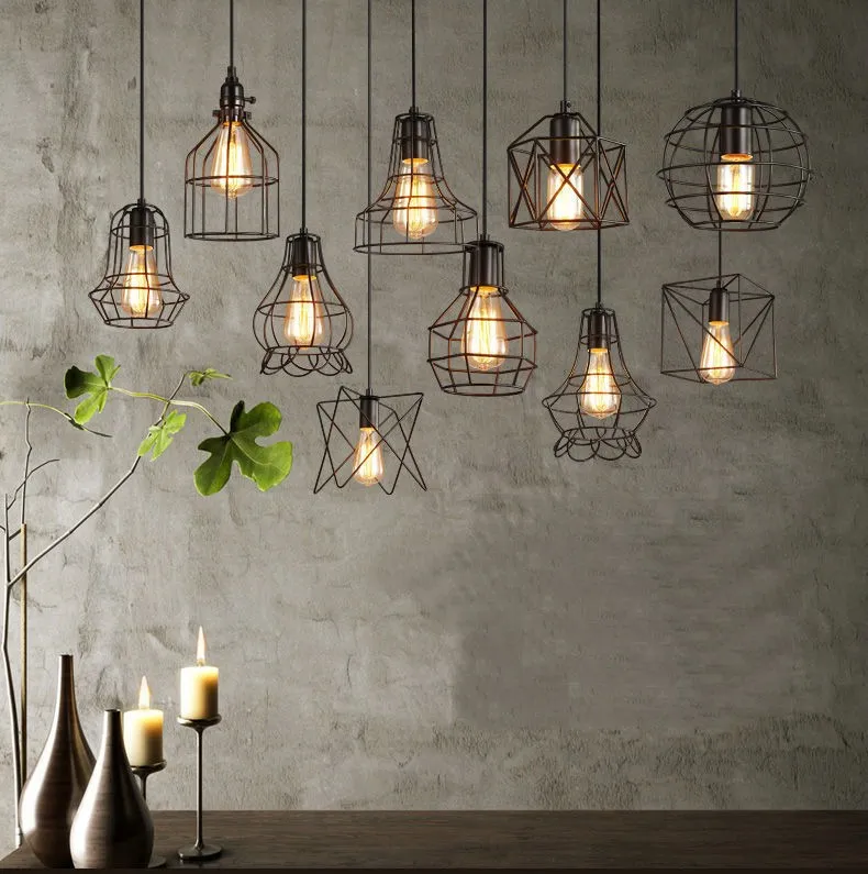 Greenhouse Cage Pendant Light