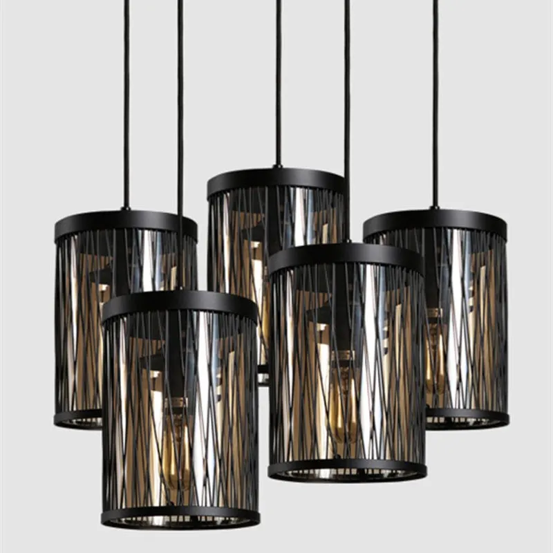 NETTENY Caged Pendant Light