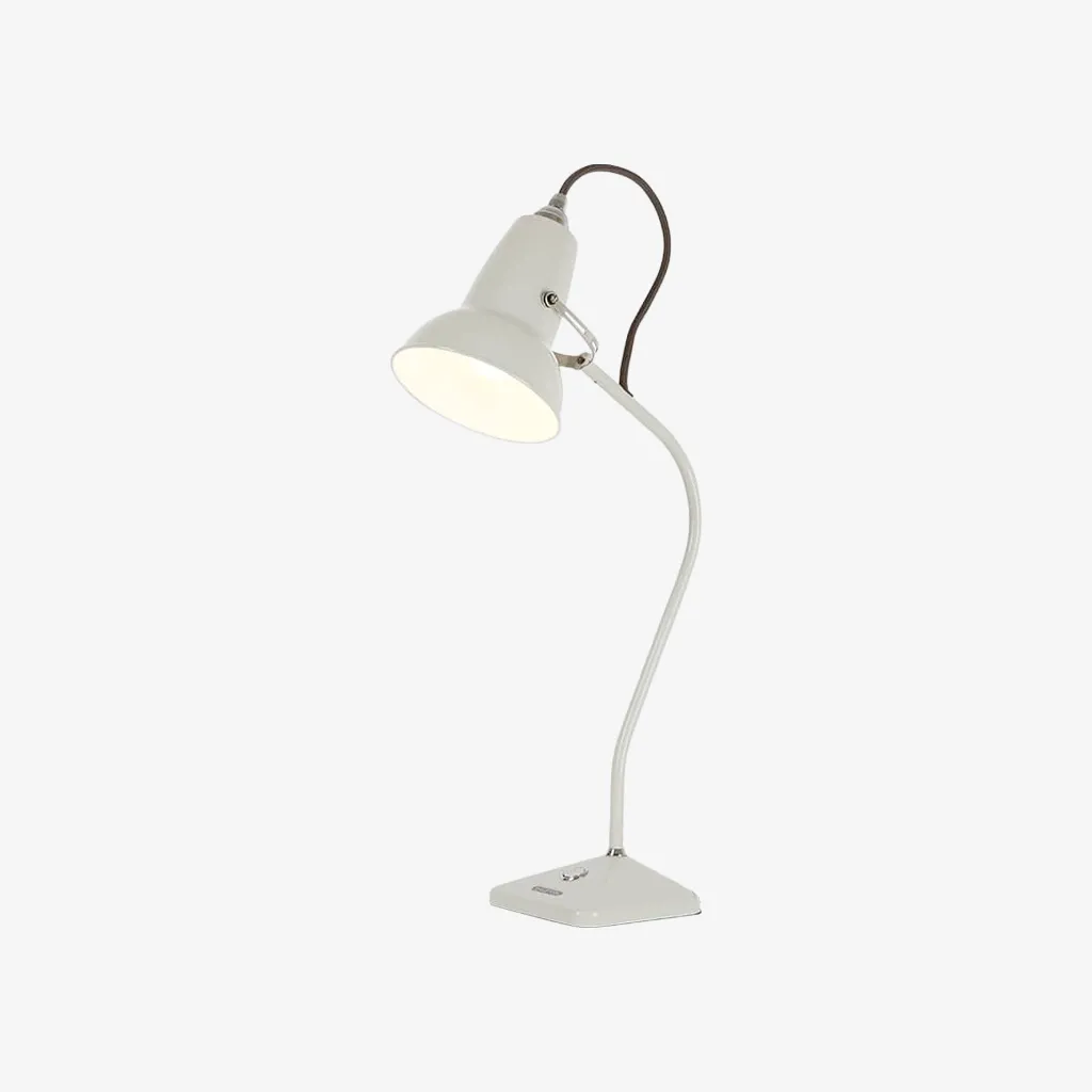 Modryx Pyramid Base Mini Table Lamp - Vintage Metal for Office T574