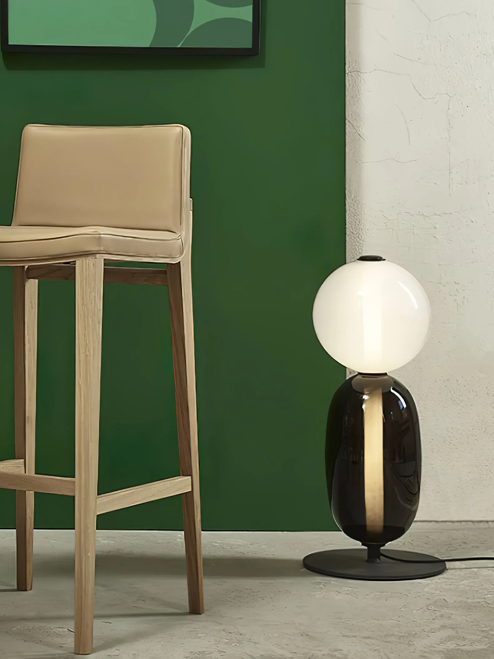 Nordic Minimalist Creative Luxury Gourd Glass Table Lamp M382
