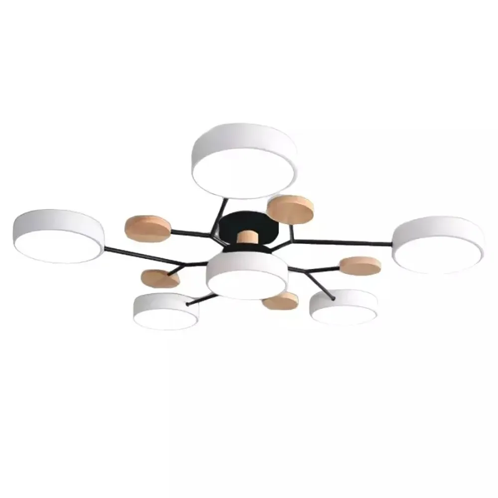Nordic Branched Disc Metal Ceiling Lamp S117