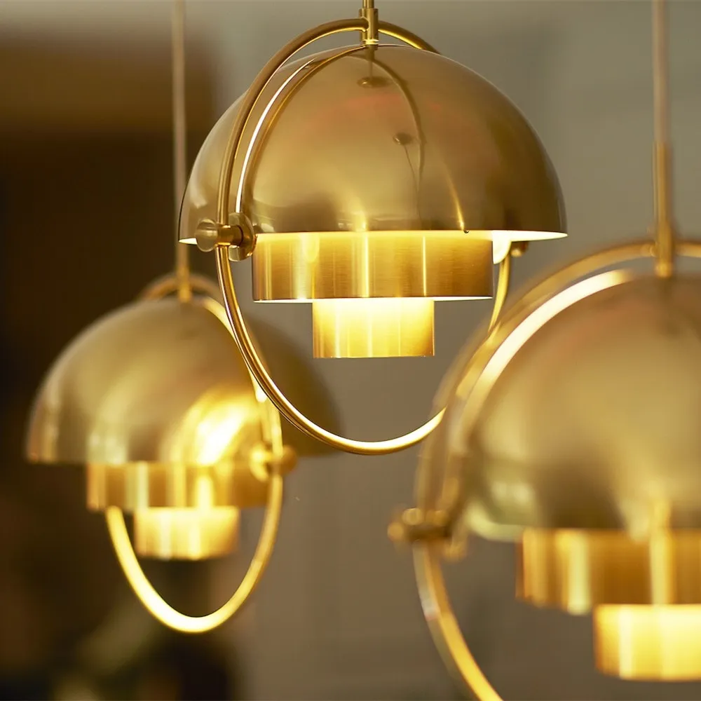 Multiva Pendant Light - Modern Metal Design for Living Room