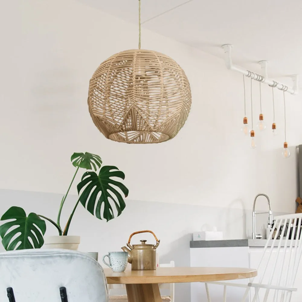 Bohemian Rattan Pendant Lamp S73