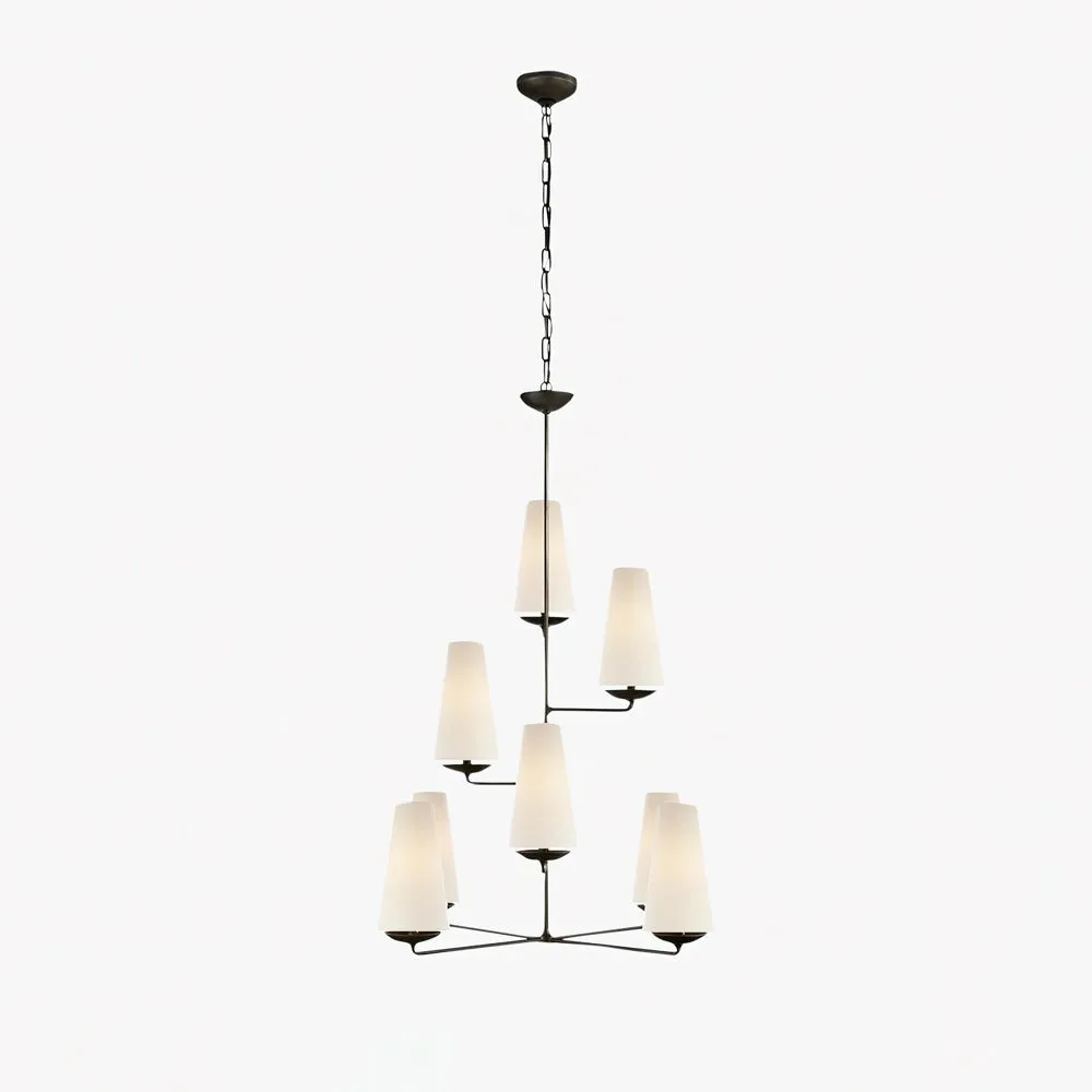 Luxe Vertical Pendant Light – Contemporary Design for Living Room T101