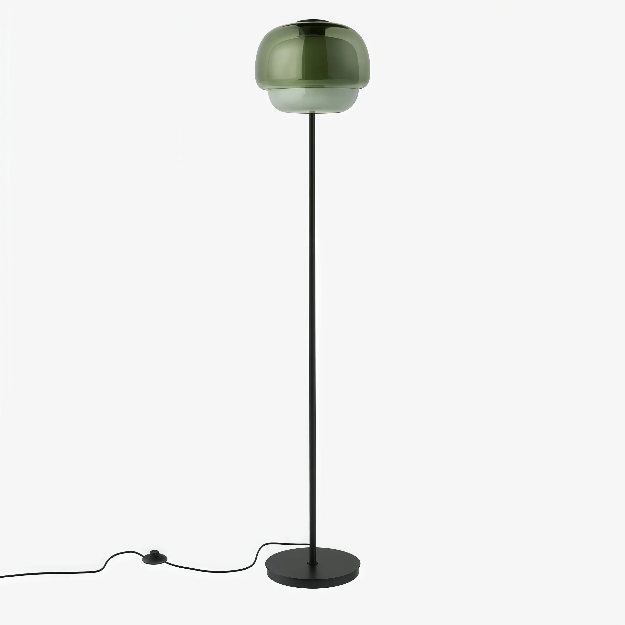 Clinco Vibrant Colored Glass Floor Lamp ‑ Modern Decorative Lighting T417
