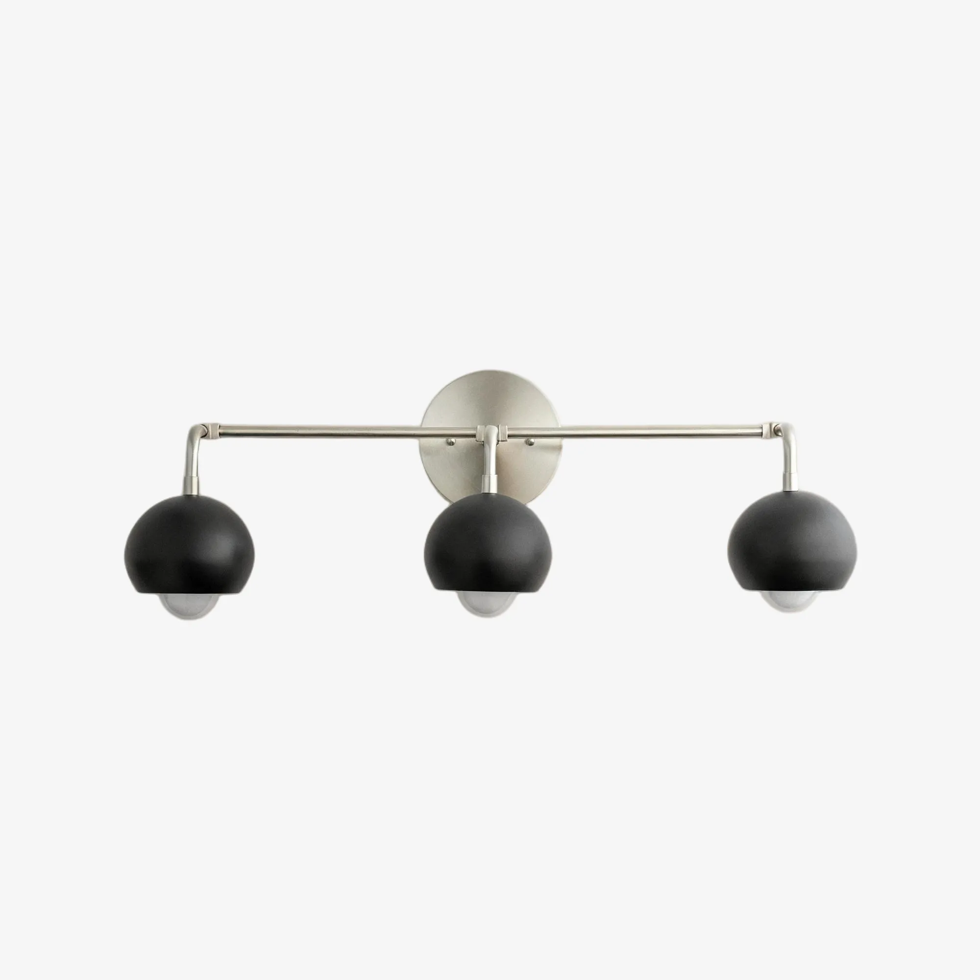 Metio Dome Decorative Vanity Light - Classic Orb Shade Bathroom Wall Lamp T324