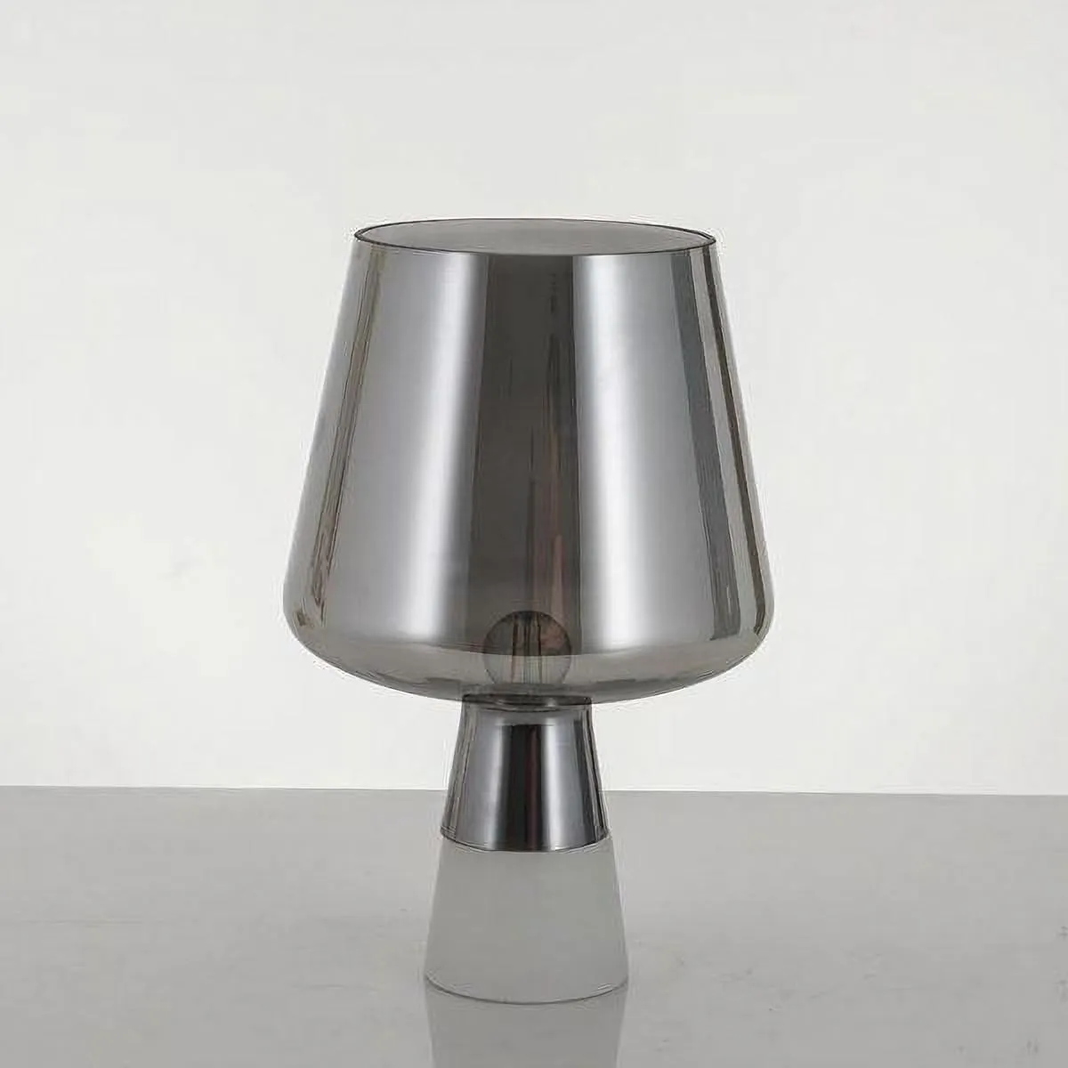 Glass Table Lamp - Glass Dome Nordic Design for Bedroom