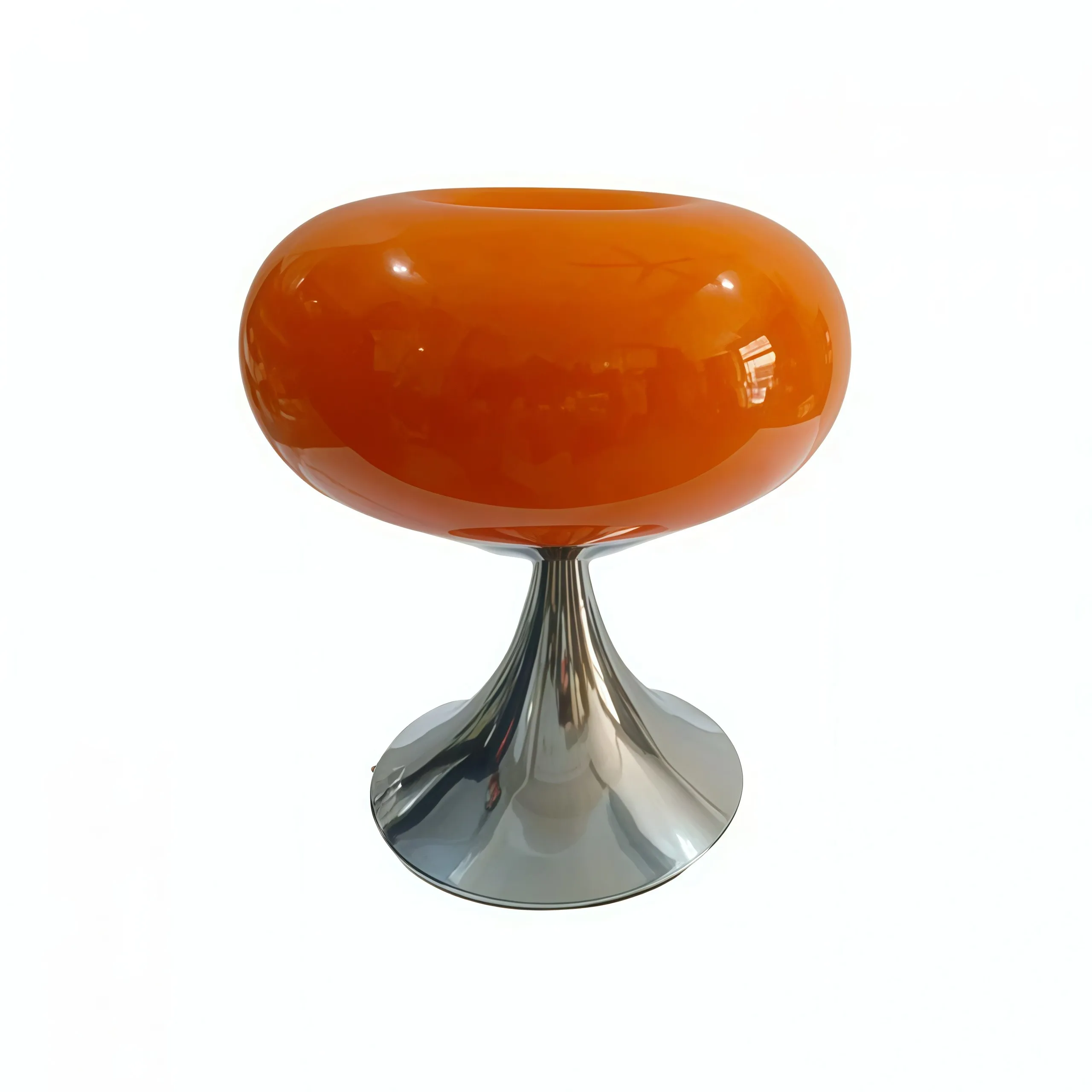 Lollora Bauhaus Apple Glass Table Lamp — Modern Desk & Bedside S171
