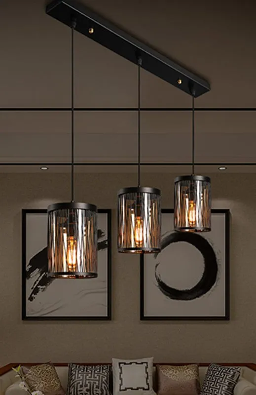 NETTENY Caged Pendant Light