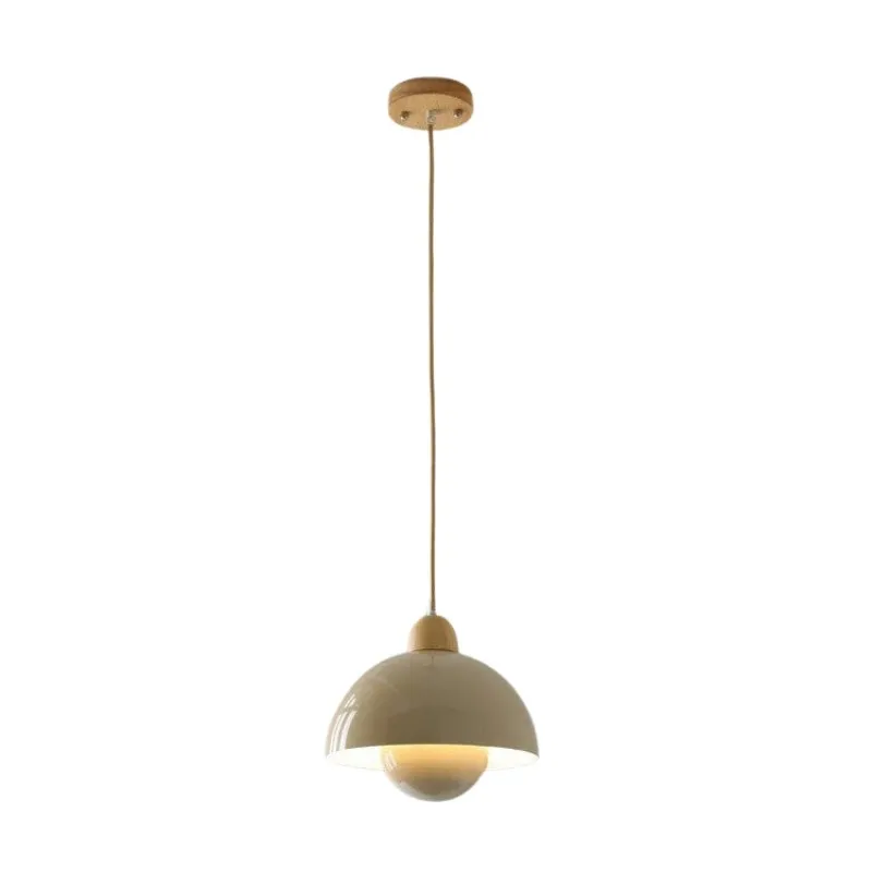 Macaron Flower Wooden & Metal Pendant Light S182