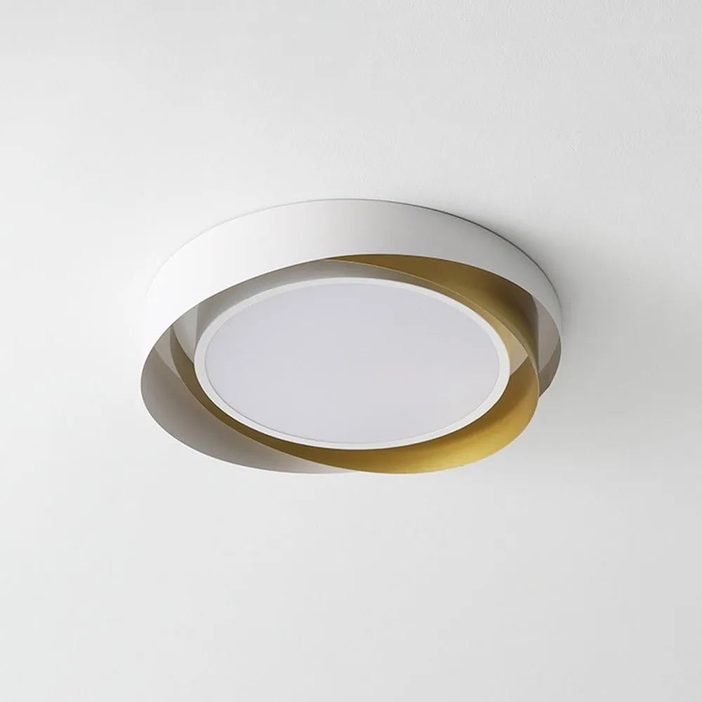 Nordic Style Modern Minimalist Wave Pattern Ceiling Lamp M424