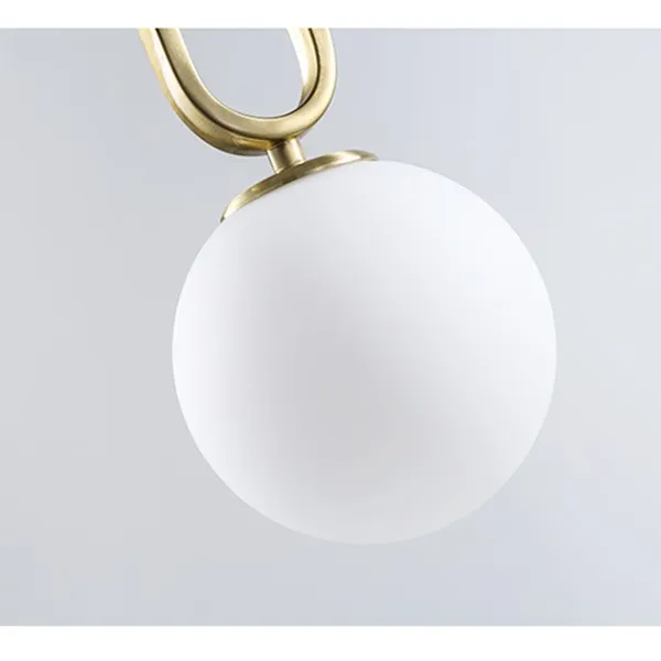 Large Minimalist Oval Ring Pendant Light