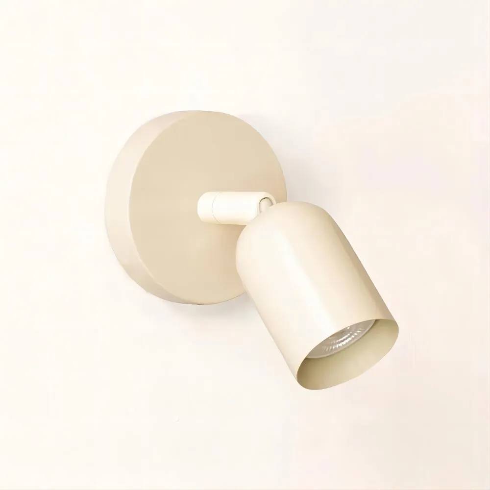 Solid Color Wall Sconce - Modern Bauhaus LED Bedside Lighting Interior S169