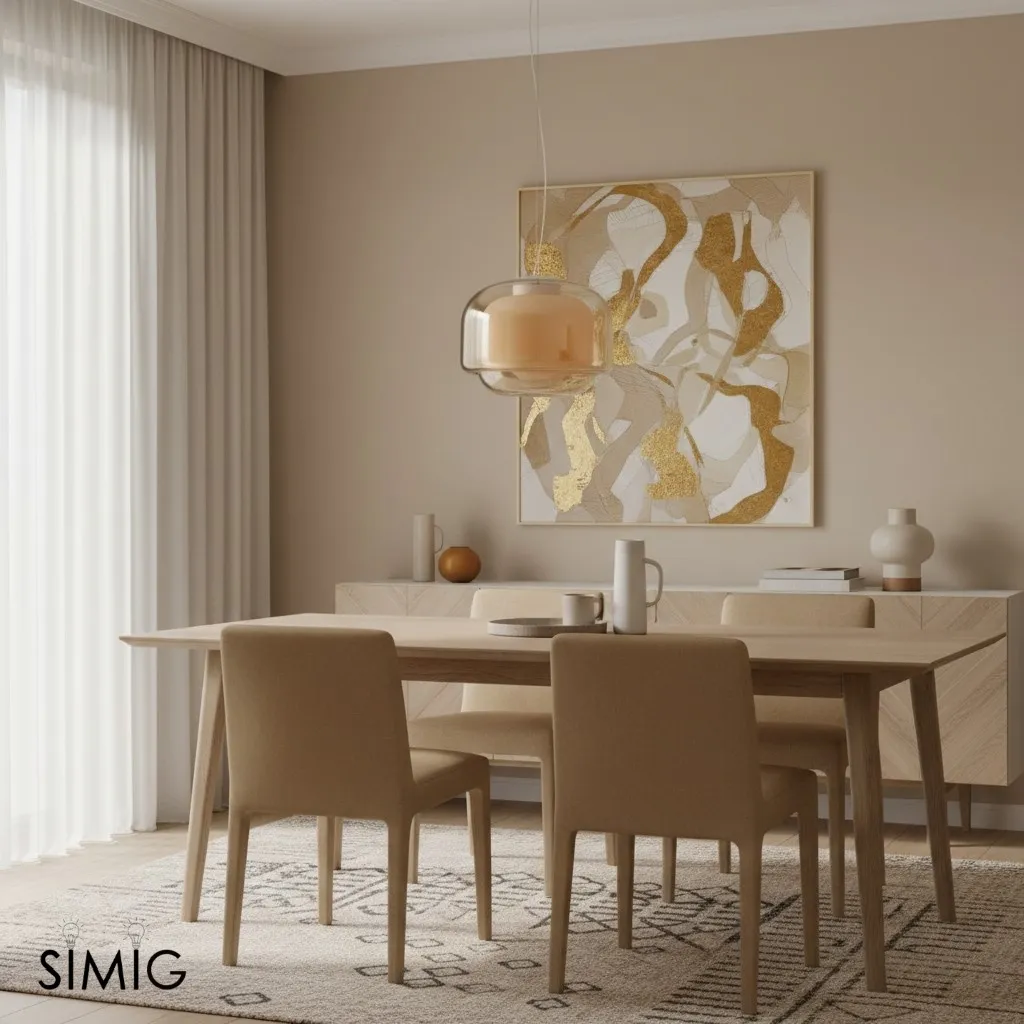 Clinco Layered Glass Hanging Lamp ‑ Chic Design for Living Room S251