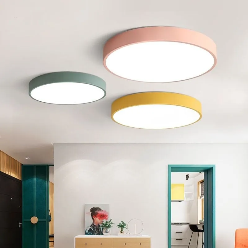 Morandi Macaron LED Dimmable Ceiling lamp S191