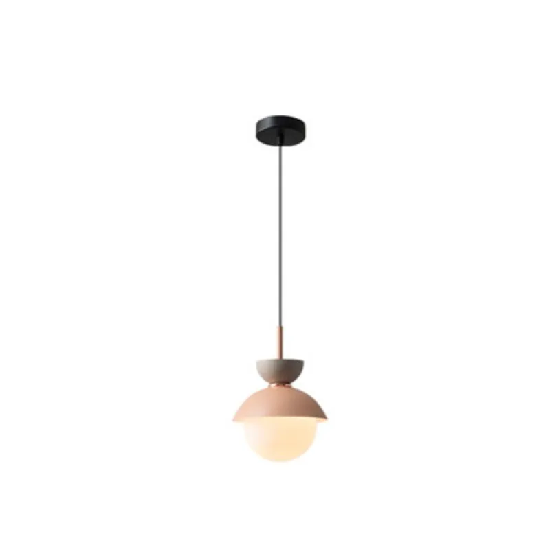 Scandinavian Macaroon Pendant Light with Aluminum for Bedroom