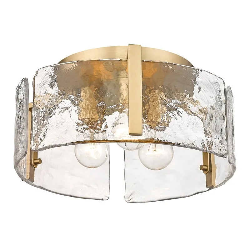 Nordic Light Luxury Flush Mount Ceiling Lamp for Living Room G27