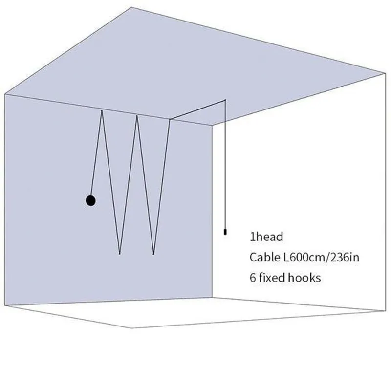 Wireflow Free Form Pendant Lamp
