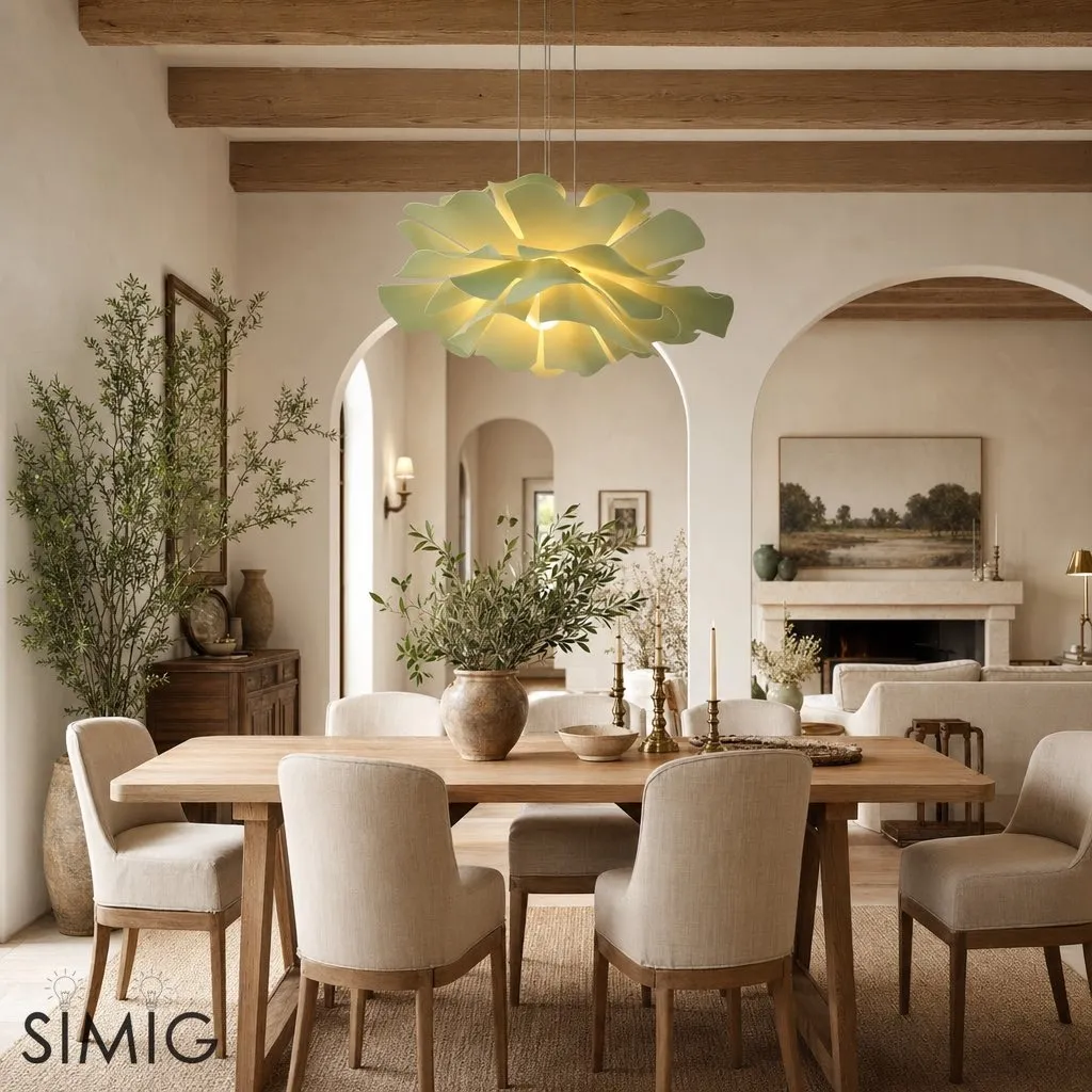 Flower Petal Pendant Light Modern Design - Dining Room Lighting S131