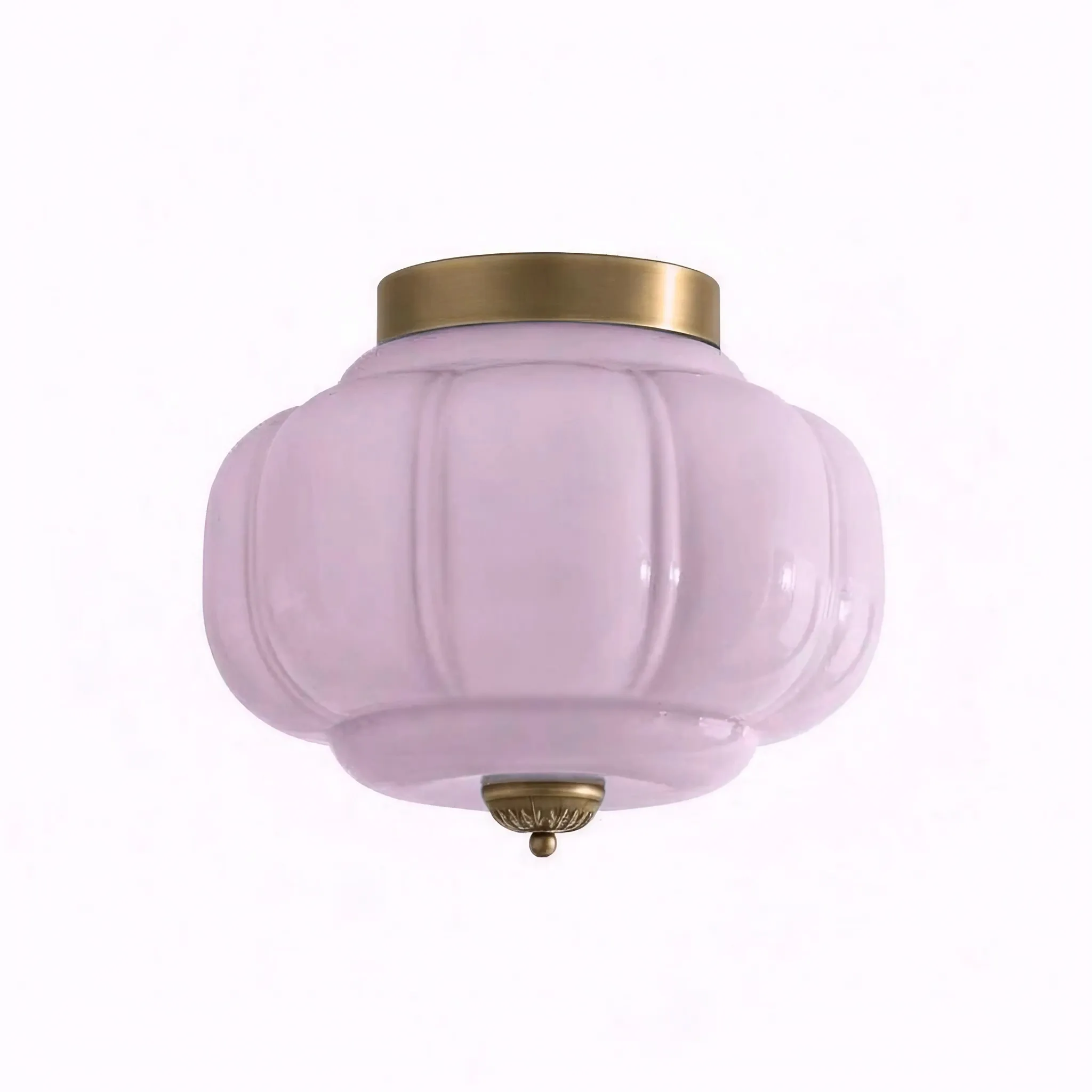 Eloise Ceiling Light - Elegant Retro Brass Ceiling Light for Living Room G55