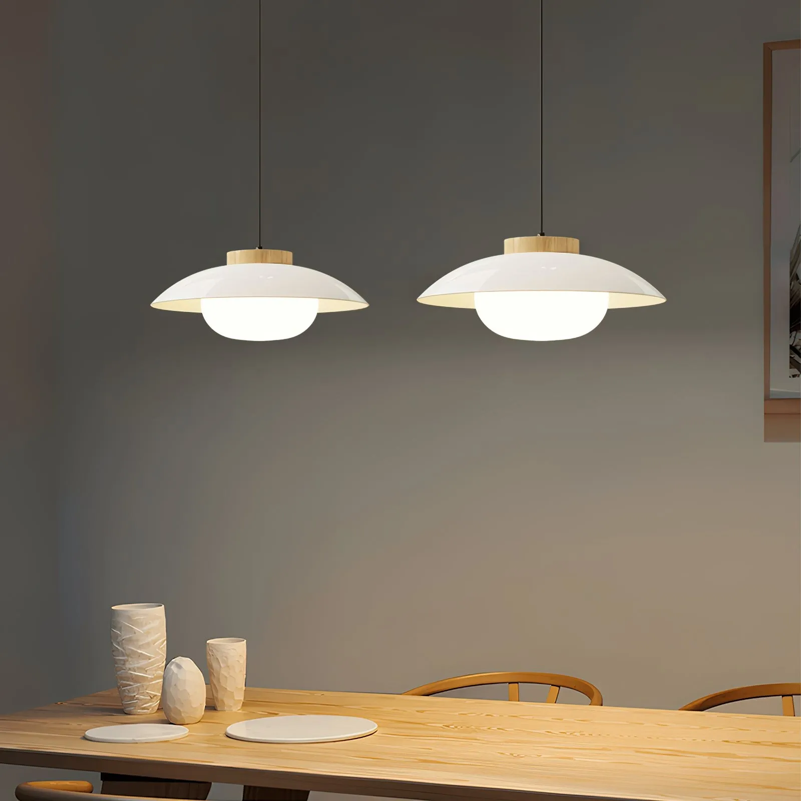 Modern Dining Room Glass Pendant Lamp M99