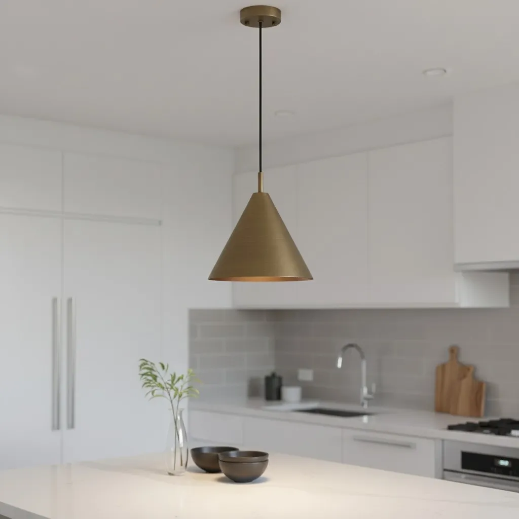 Oricone Pendant Light - Classic and Chic Design With Bronze or Brass Finish Perfect for Dining or Living Room T934