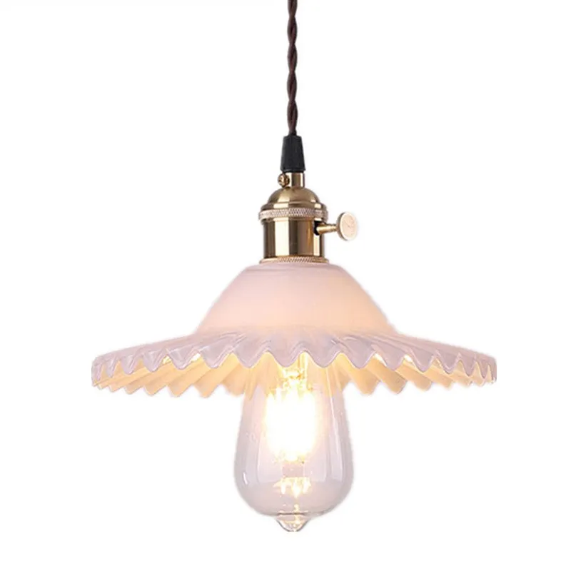 Exotic Vintage Glass Pendant Light