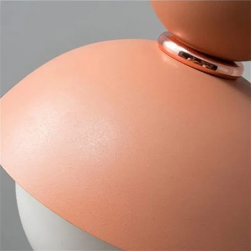 Scandinavian Macaroon Pendant Light with Aluminum for Bedroom