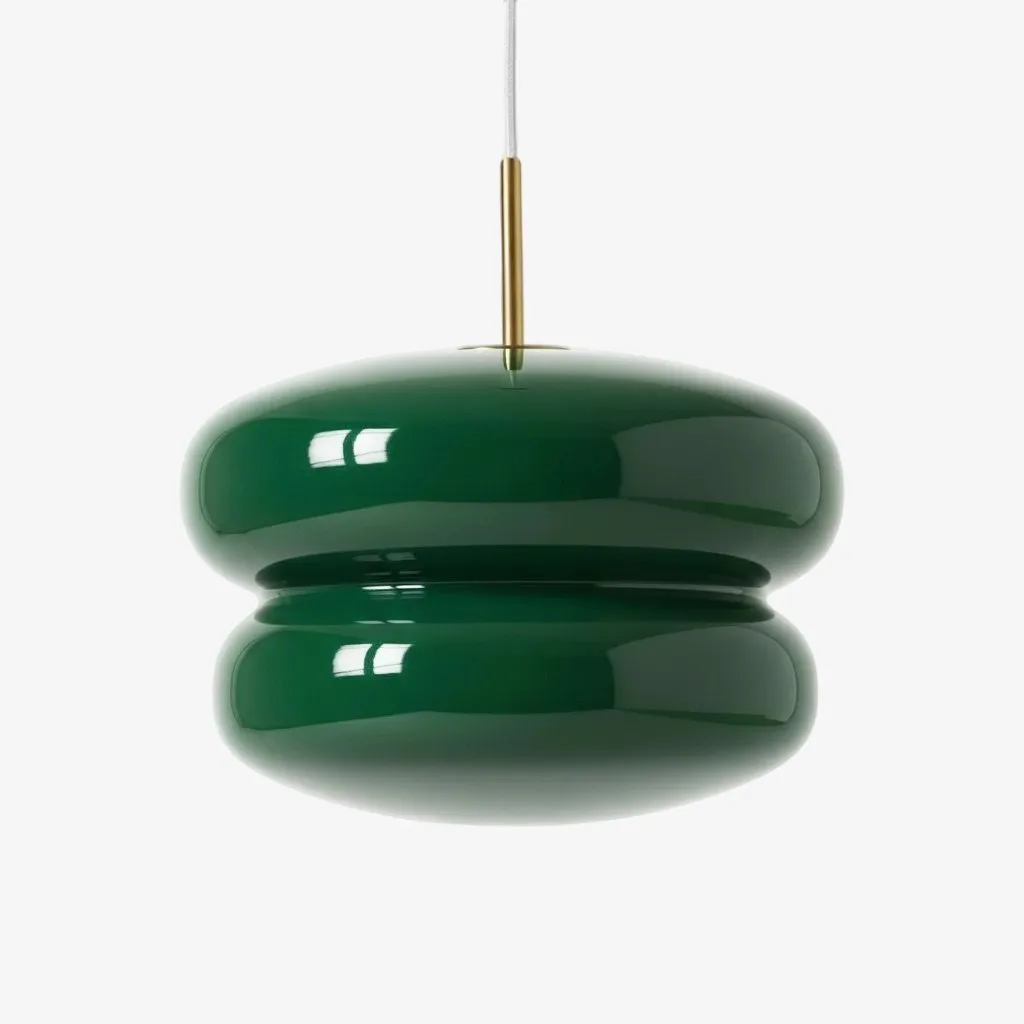 Orra Opal Glass Dome Pendant - Modern Hanging Light for Kitchen T421