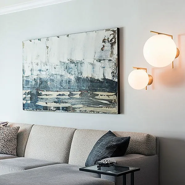 Iscalia Wall/Ceiling Light – Globe Design for Living Room