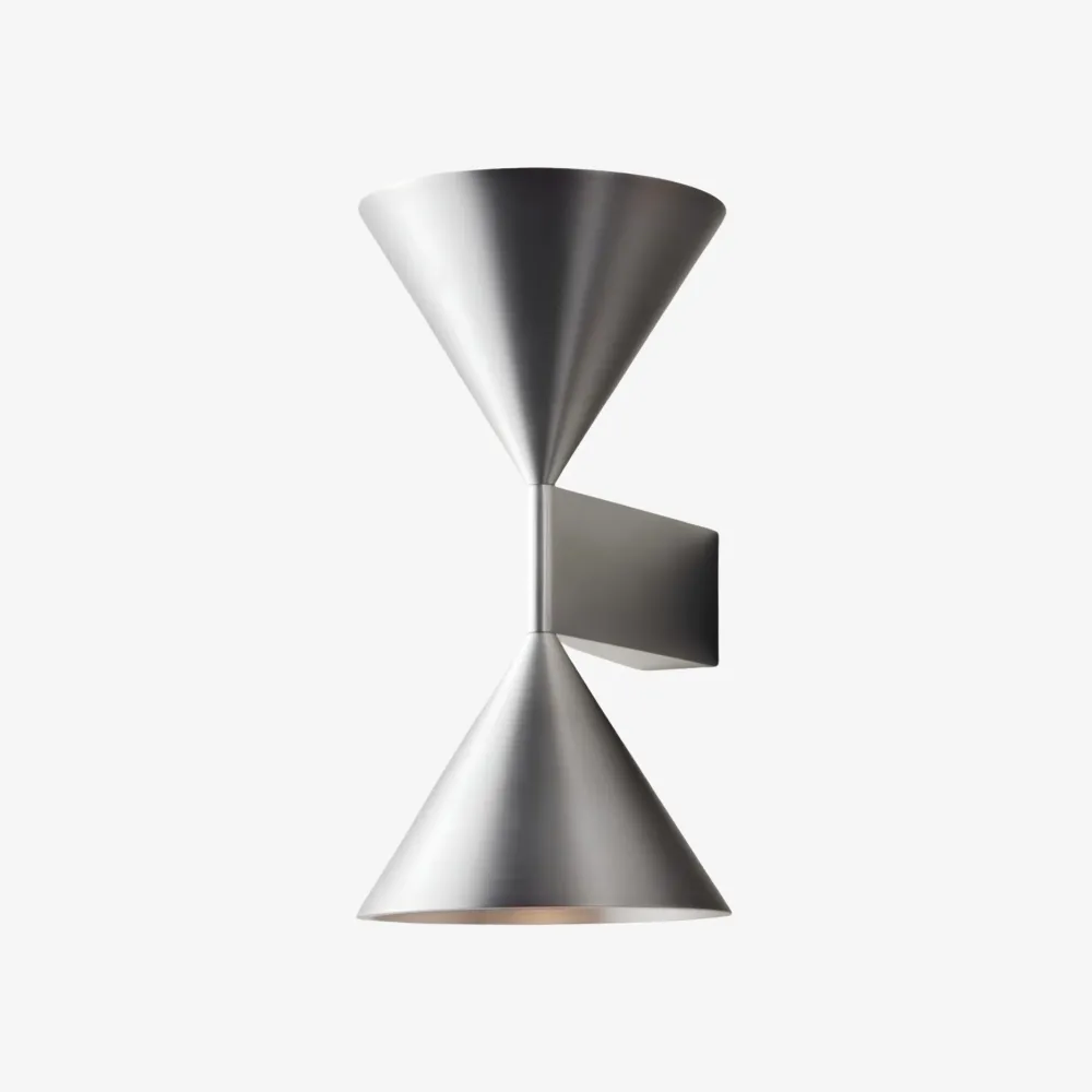Metorq Sculptural Cone Wall Lamp - Minimal Wall Sconce for Entryway T1197