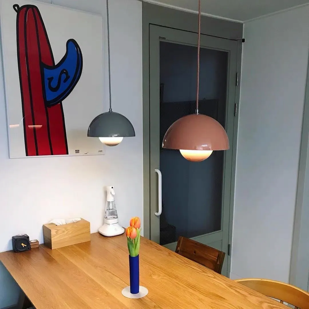 Modern Macaroon Flower Bud Pendant Light S207