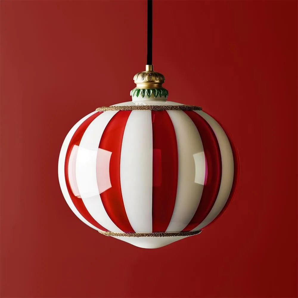 Playful Striped Meira Pendant Lamp for Kitchens & Dining S369