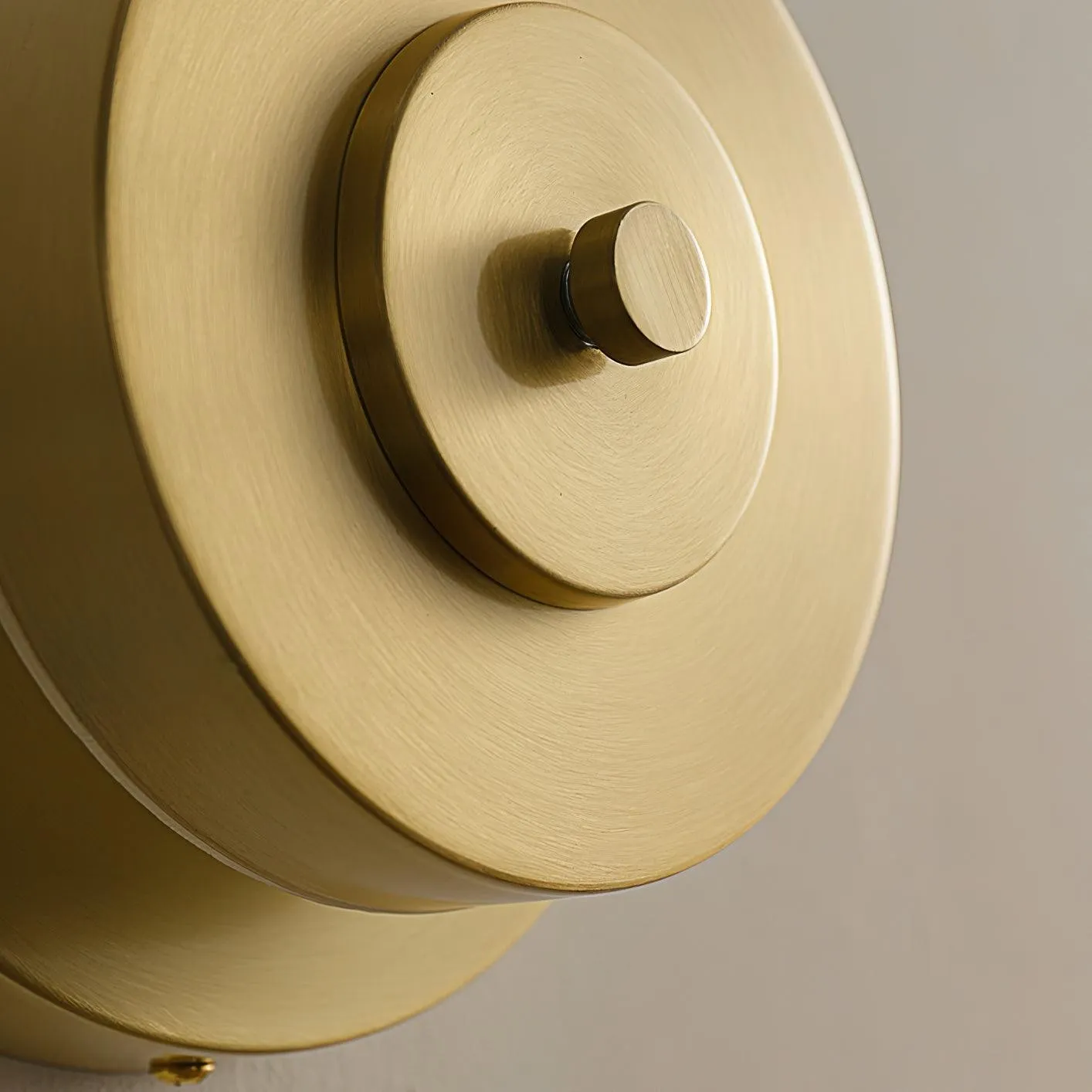 Postmodern Brass Glass Wall Lamp M112