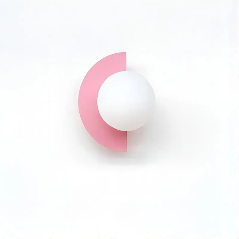 Colourful Ambient Wall Sconce - Decorative Indoor Light Fixture S149