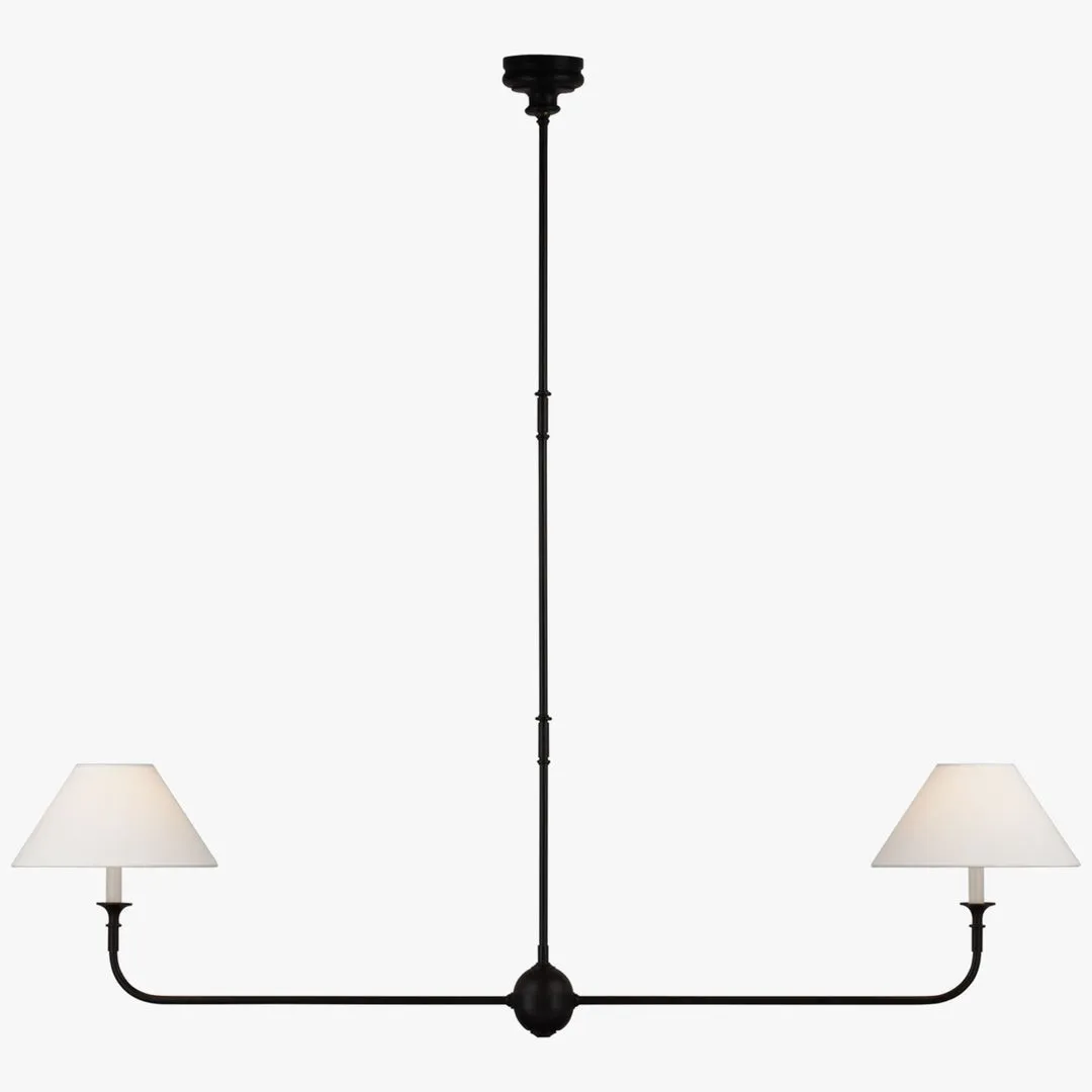 Piaf Geometric Metal Chandelier – Industrial Style for Dining Room T198