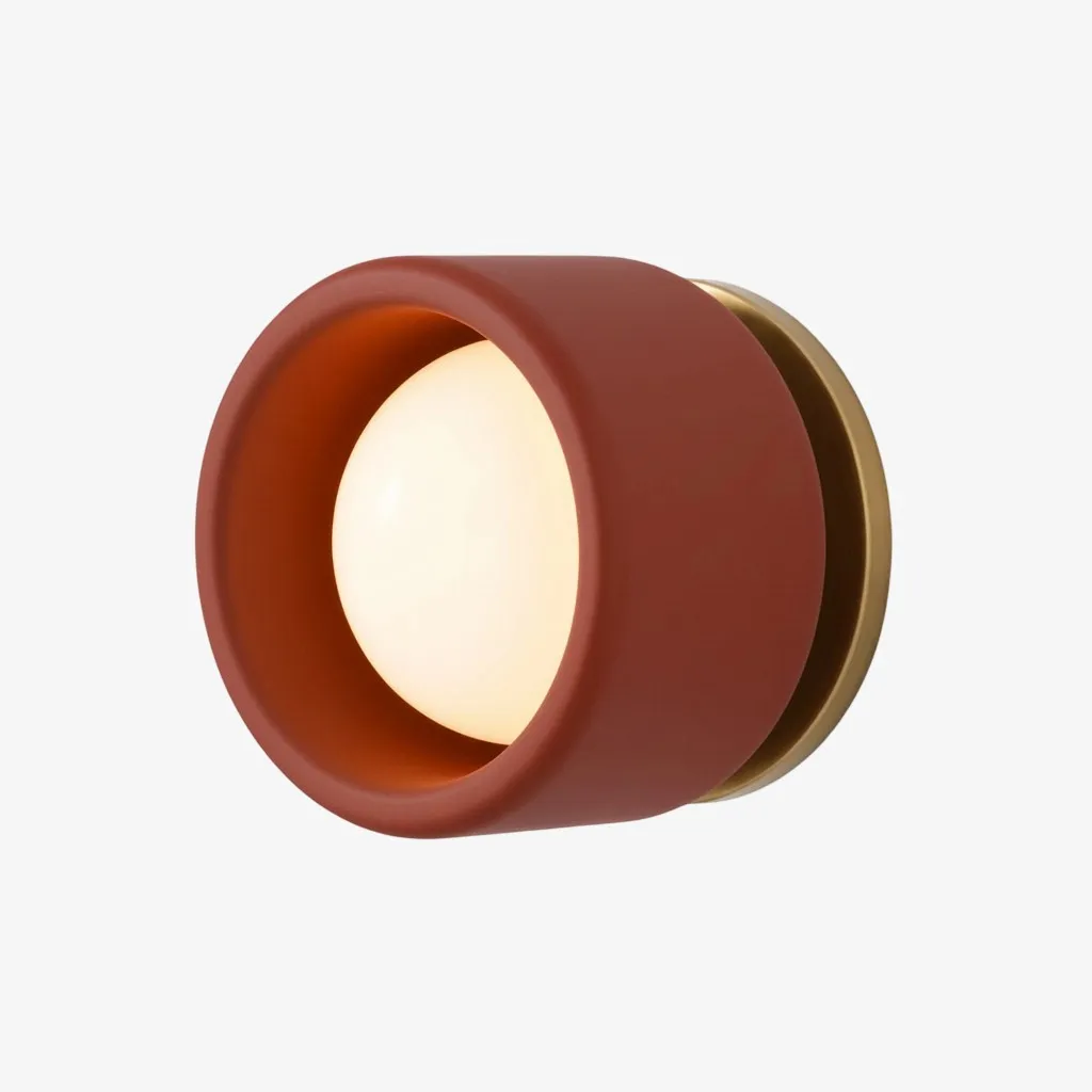 Cerova Anders Ivory Porcelain Wall Sconce – Organic Design for Living Room & Bedroom T015