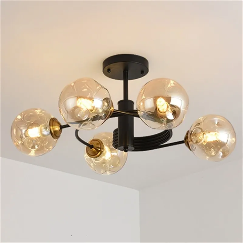 Globe Combination Pendant Lamp