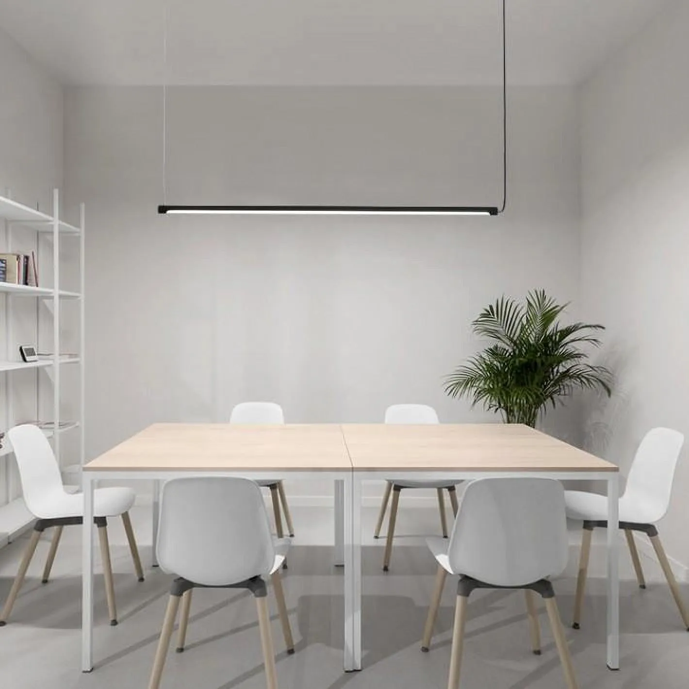 Linear LED Pendant Light-Horizontal